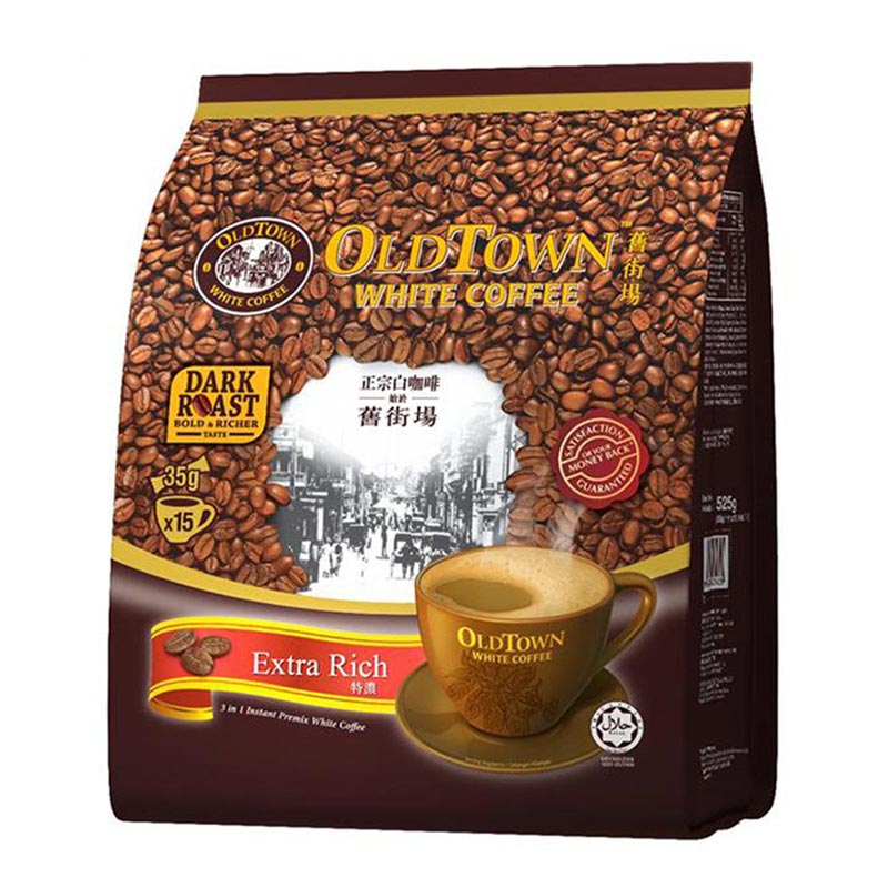 Old town white coffee sachet