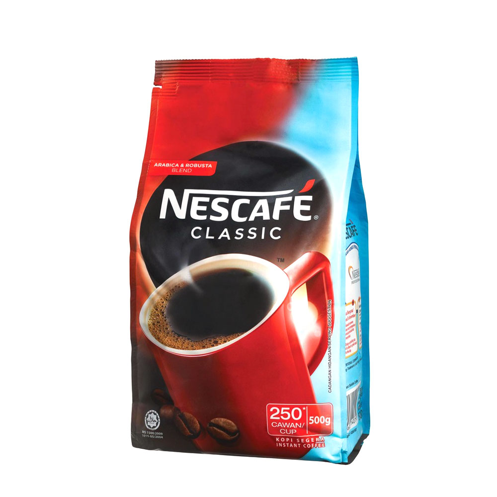 Nescafe Classic Coffee 500g Pouch – Redwave Online