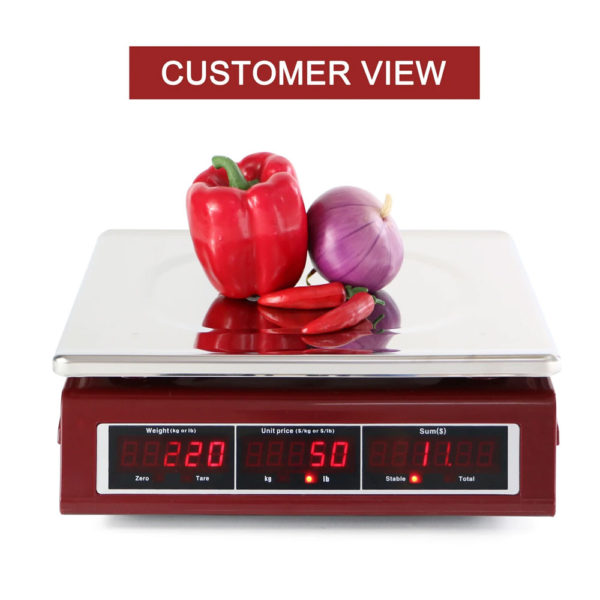 Camry Digital Commercial Price Scale ACS 30 JE21 30KG – Redwave Online