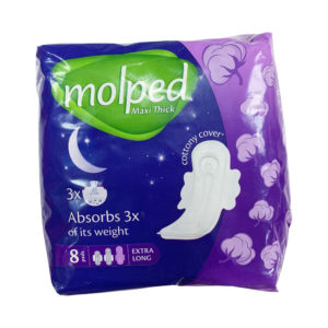 Molped Maxi Thick 8 Pads Extra Long