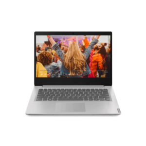 Lenovo Laptop S145-14IIL featuring a 14-inch display and sleek silver design.