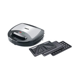Nikai Sandwich Maker NGT323D 750w kitchen appliance on a white background