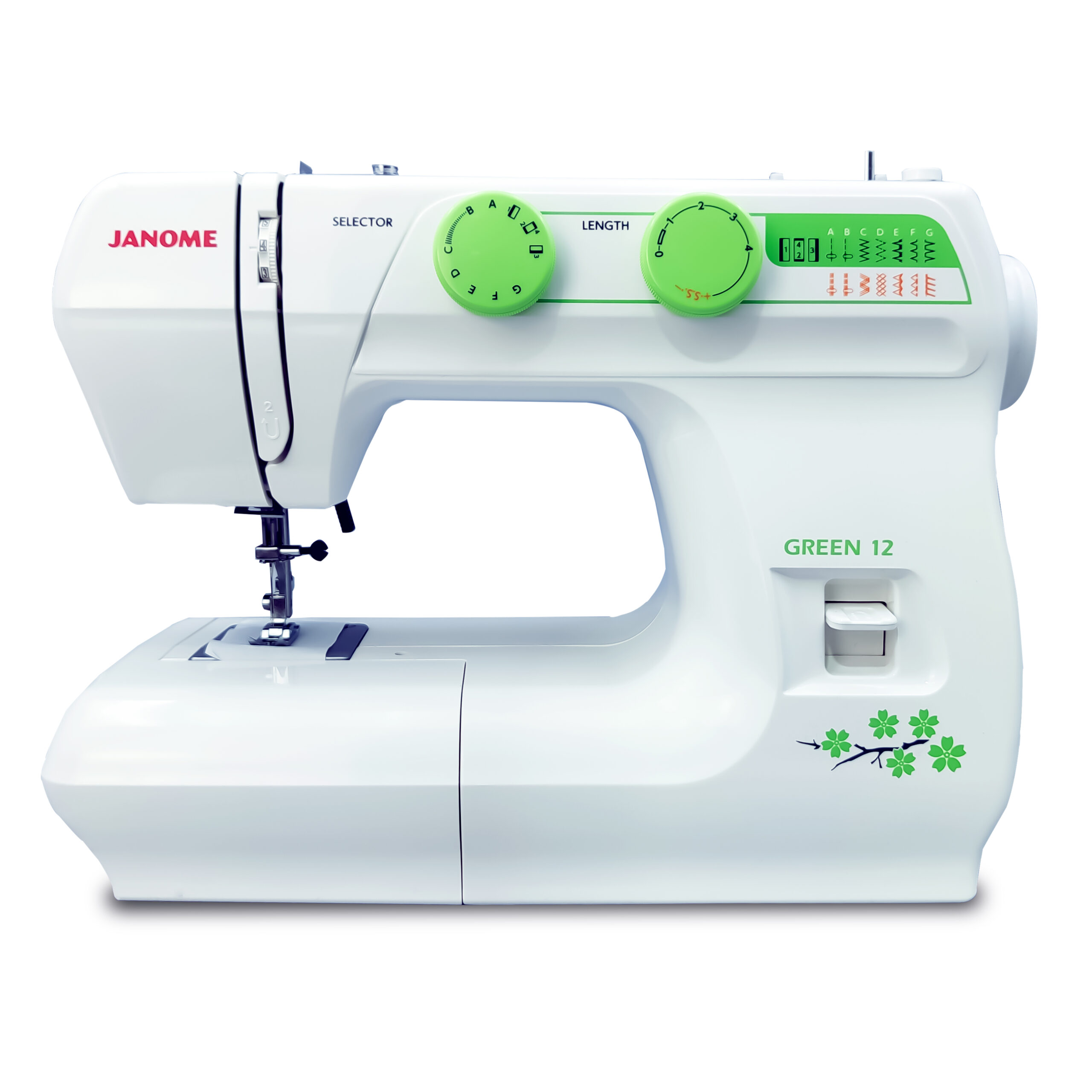 Janome Sewing Machine Green 12