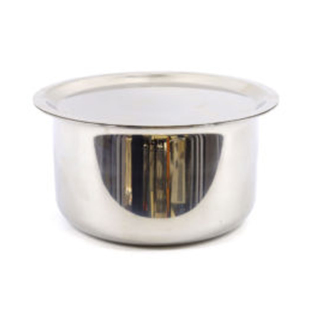 Alda Tri-ply Stainless Steel 22 Cm Patila With Lid