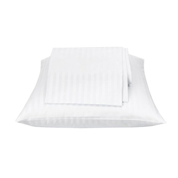 Shinning 100% Cotton Stripes King Sized Pillow Case