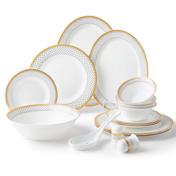 Noon East Ceramic 18pcs Dinner Set NO:N30538686A