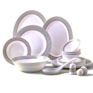 Noon East Ceramic 18pcs Dinner Set NO:N30538693A