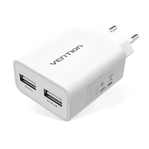 Vention 2.4A + 1A Dual USB Charger - DC5200-W