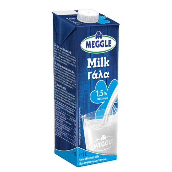 Meggle Uht Milk 1.5% Fat 1L