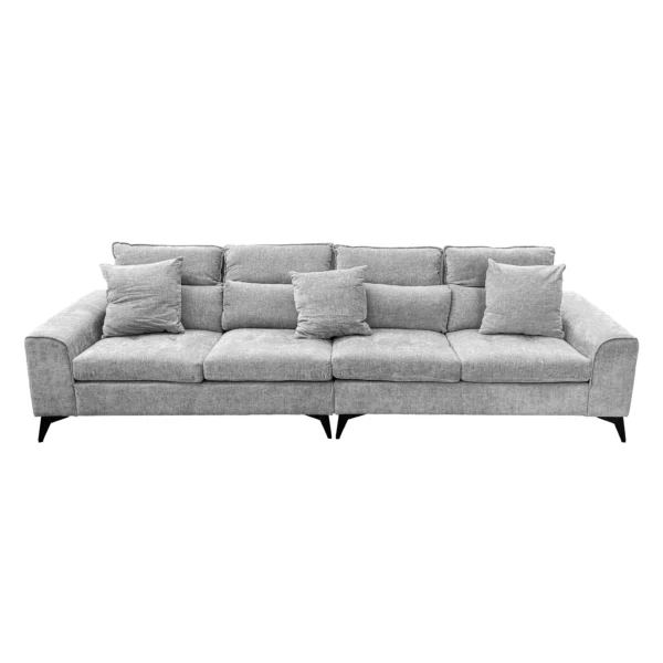 Koumo Linen Fabric 4 Seater Sofa Model:Km-170621S-4