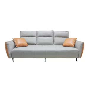 Shinning Sofa 3 Seat Model No:D47 Colour:Grey Orange