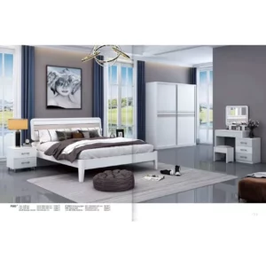 Queen Size Full BedRoom Set With Storage Bed & Sliding Door Wardrobe Model:P003