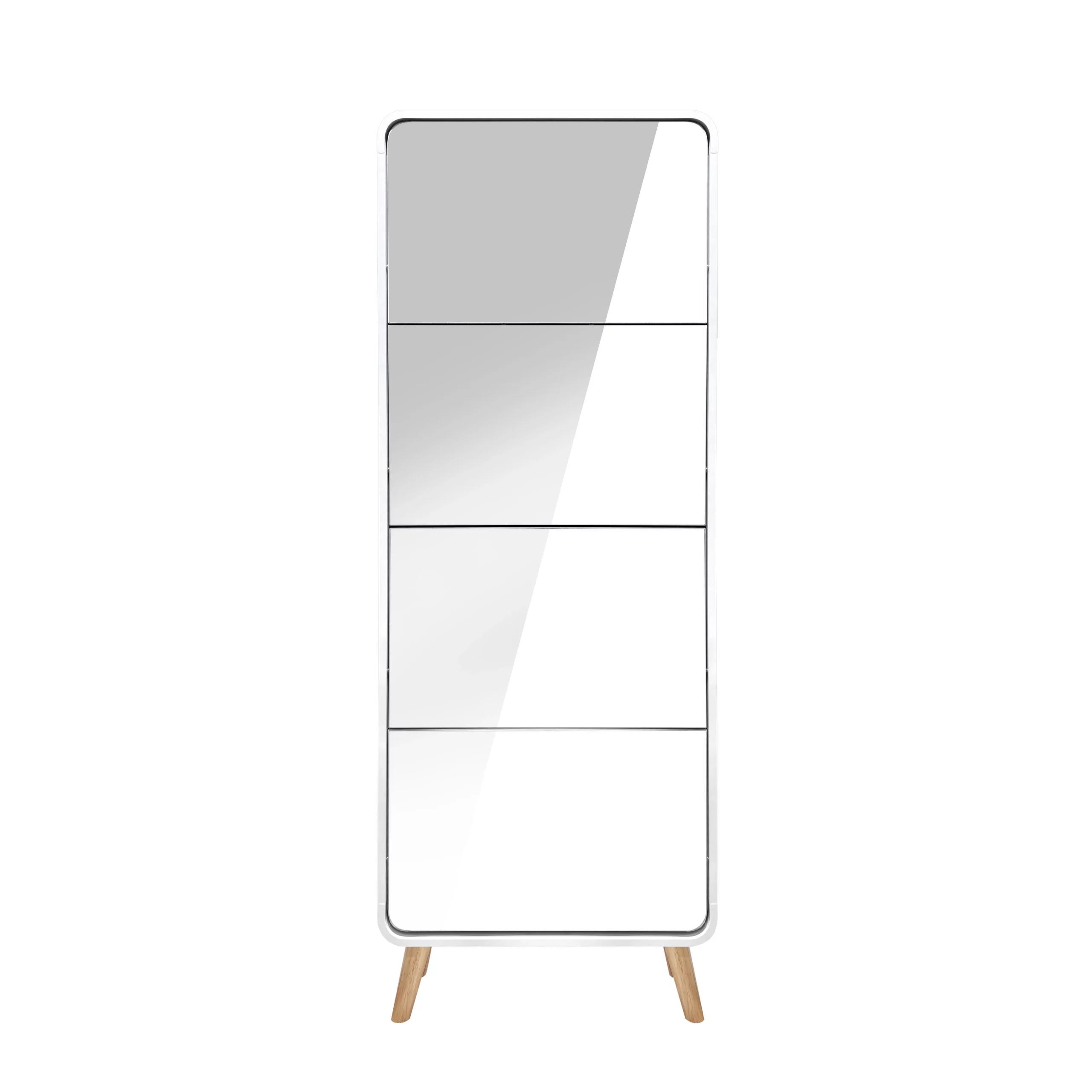 Mirror Shoe Cabinet Model;Gls217220Wh