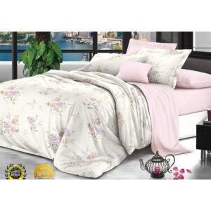 French Home Bedsheet Set (Double) - No:12 7Pcs Set
