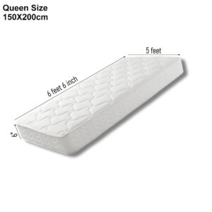 Roll Mattress Full Foam (Queen) 150 × 200 × 16CM featuring a plush quilted top and supportive foam layers for a restful queen-sized sleep surface