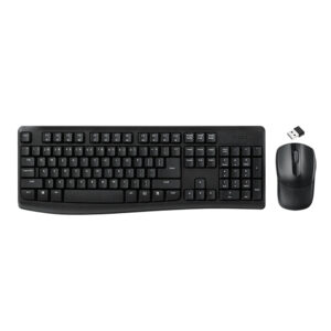Rapoo X1800 Pro Wireless Optical Mouse & Keyboard Combo Black