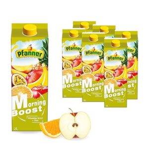 Pfanner 40% Fruit Juice 2L Morning Boost (1 Case x 6pc)