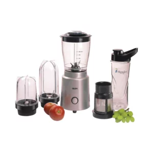 A sleek Glen SA 4048N Multi-Function Blender displayed on a kitchen countertop.