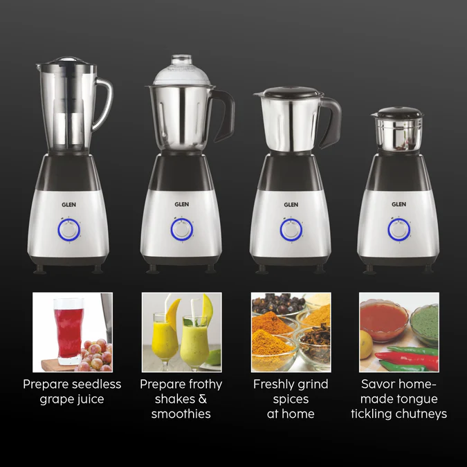Glen Mixer Grinder Platinum 750W SA 4023 - Image 2