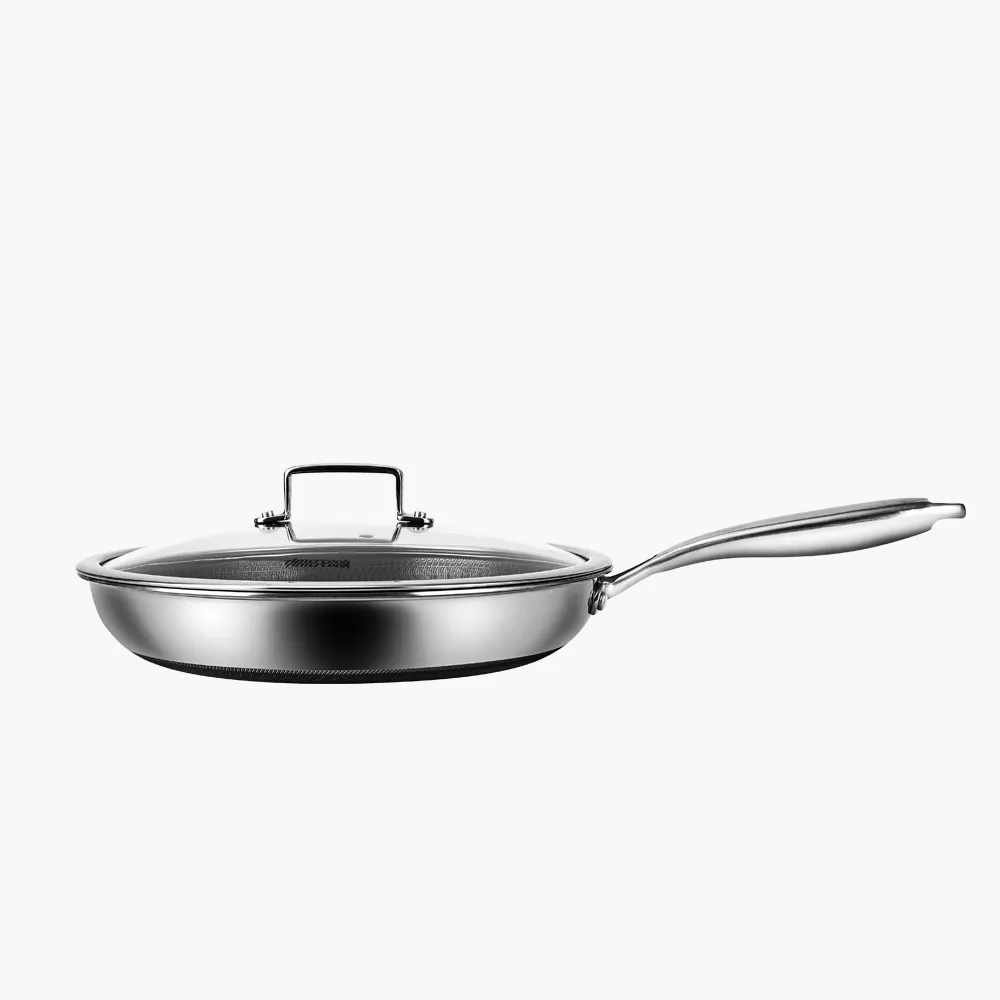 Amercook Aristo Pro Fry Pan With Lid 26cm