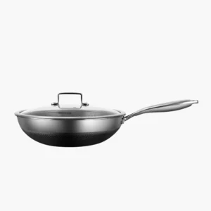 Amercook Aristo Pro Fry Pan With Lid 30cm