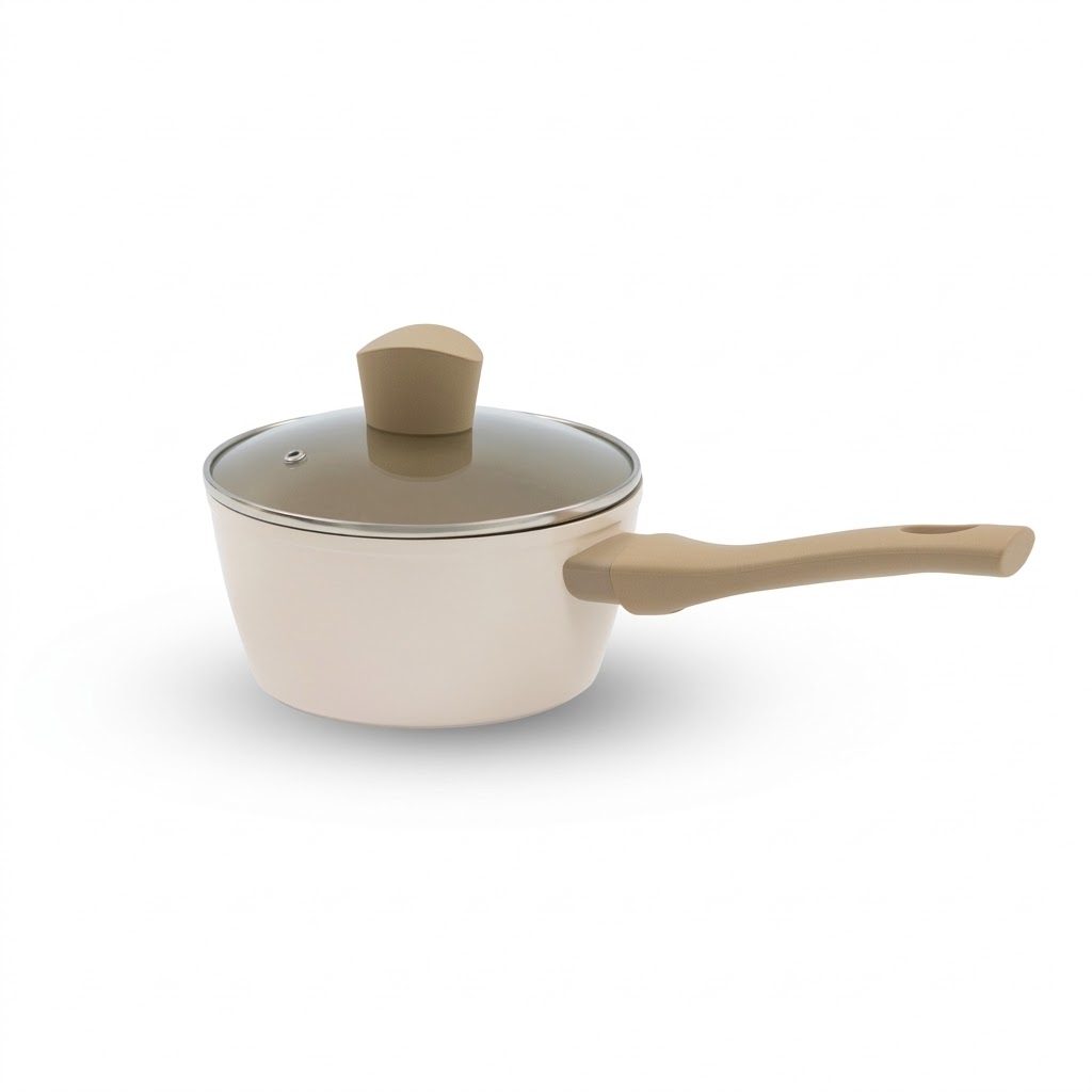 Amercook Luna Sauce Pan With Glass Lid 18cm