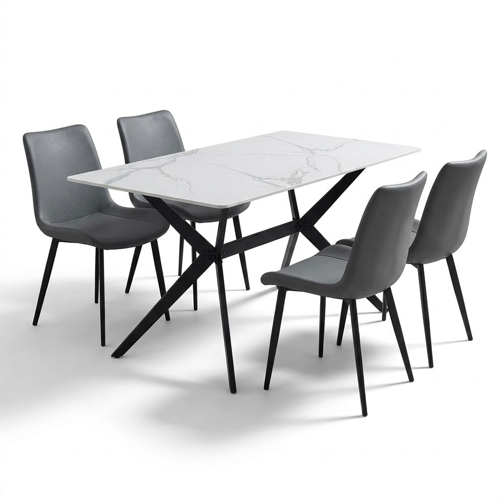 Dining table with 4 chairs No: 24