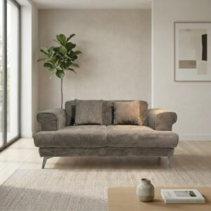 Koumo Sofa Fabric 2 Seater Model: KM-172330 Colour: Brown