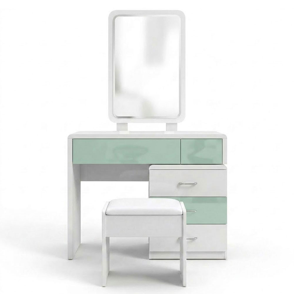 Dressing Table Model: P052 Colour: Green