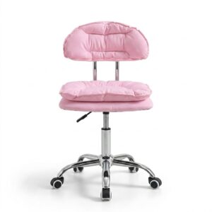 Leather Bar Chair Model: B192 Colour: Pink