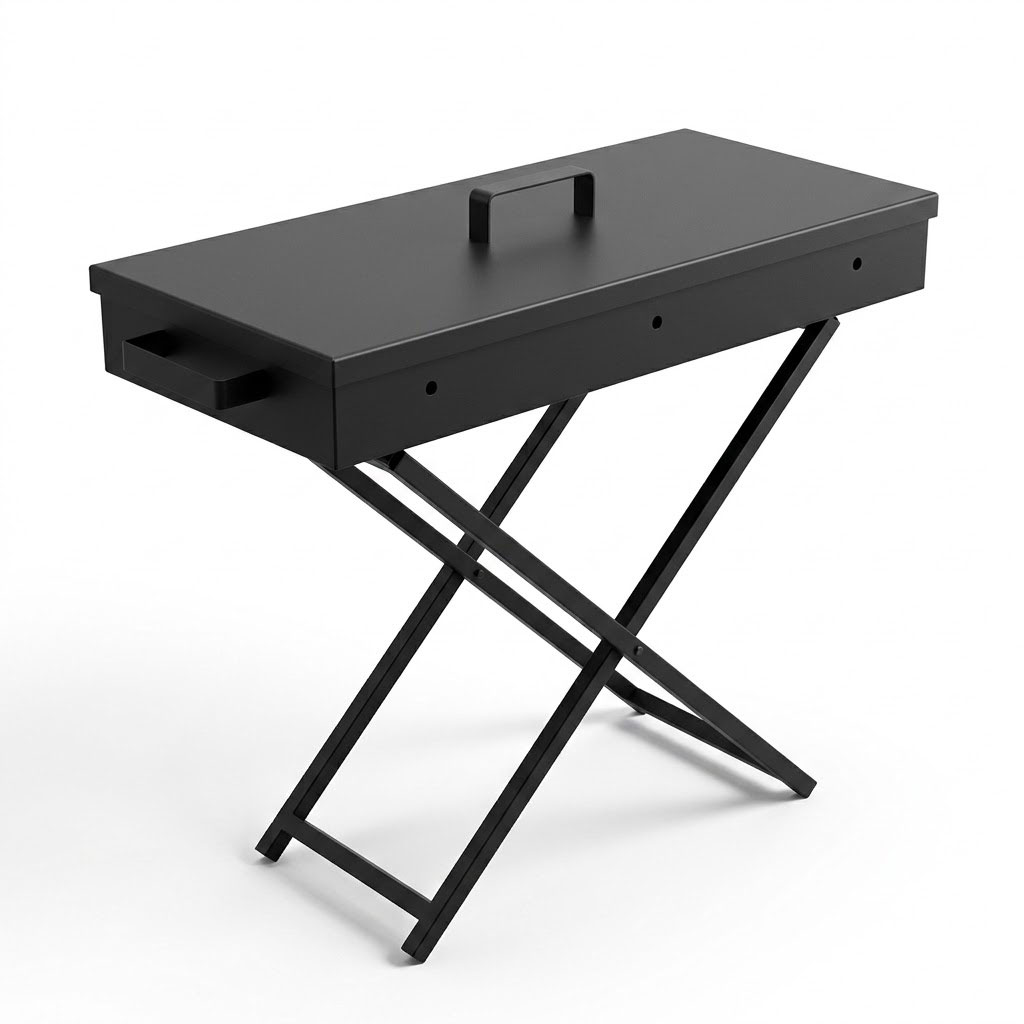 Barbecue Grill With Lid 27*12 Inch