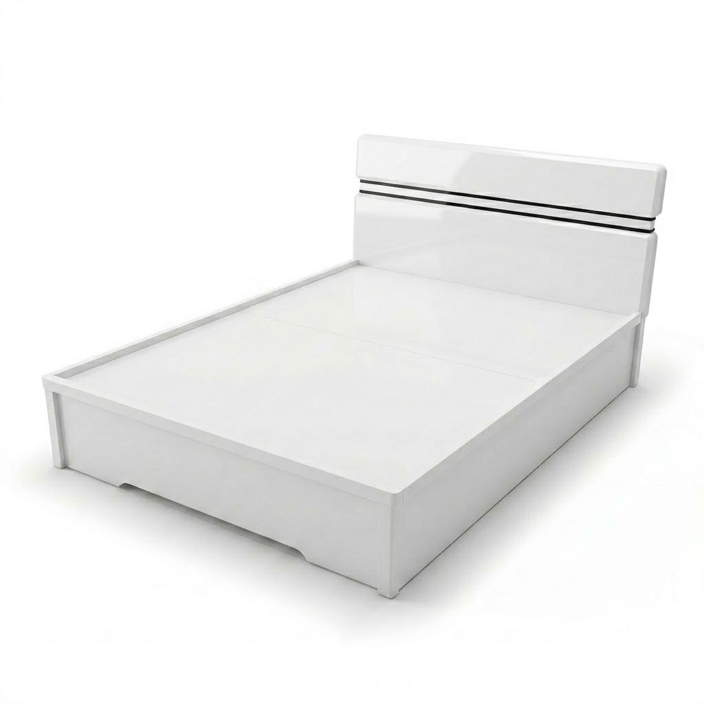 Double Bed With Storage Model: P010 Size: 4*6.6