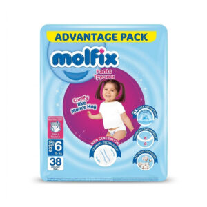 Molfix Diaper Pants No.6 Extra Large 15+ kg 38pcs