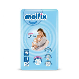 Molfix Tape Diaper Newborn No.1 2-5 kg 40pcs