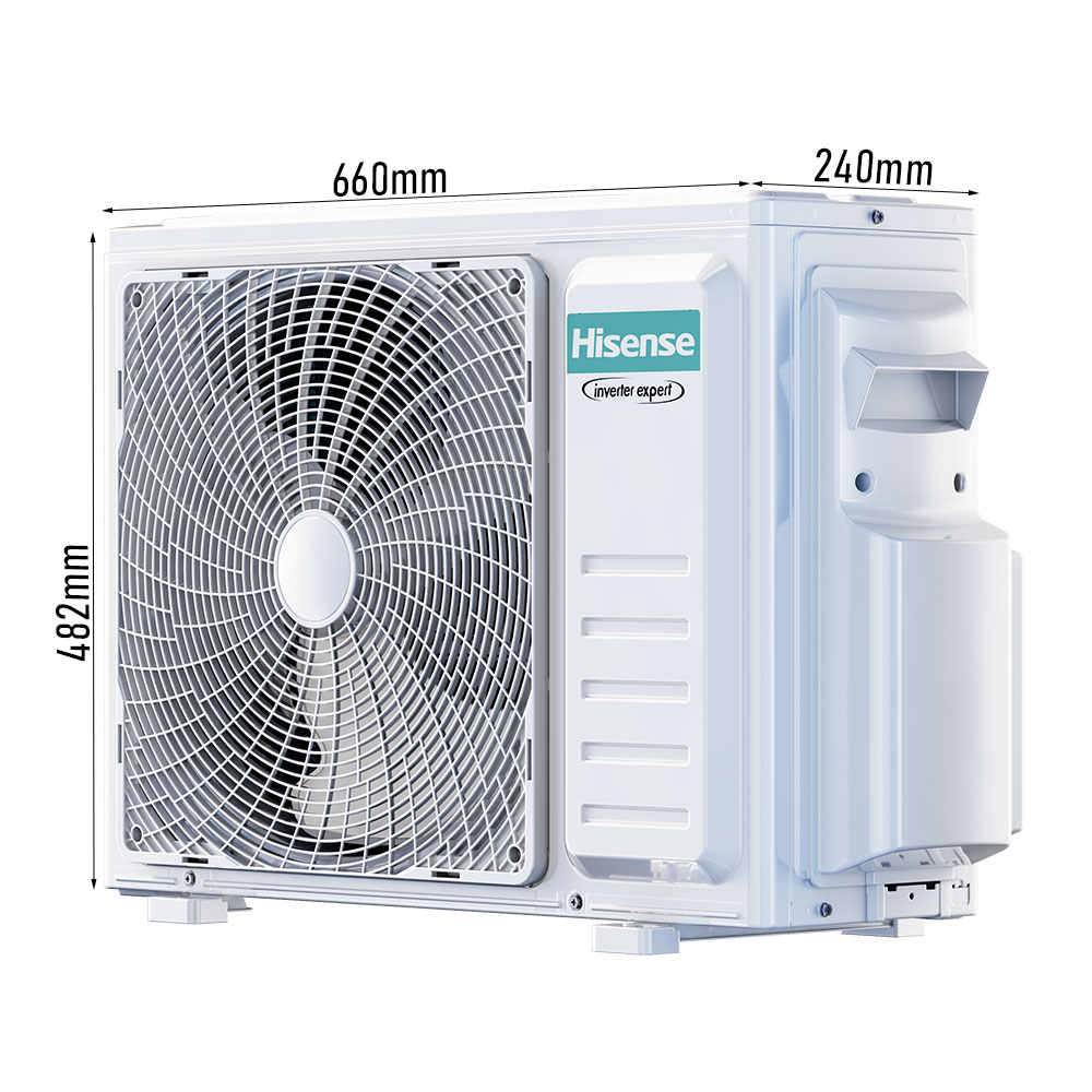 Hisense 5-Star Energy Saving 10000 BTU WIFI SMART Inverter AC Model: AS-10TR4RLRCA00 - Image 13