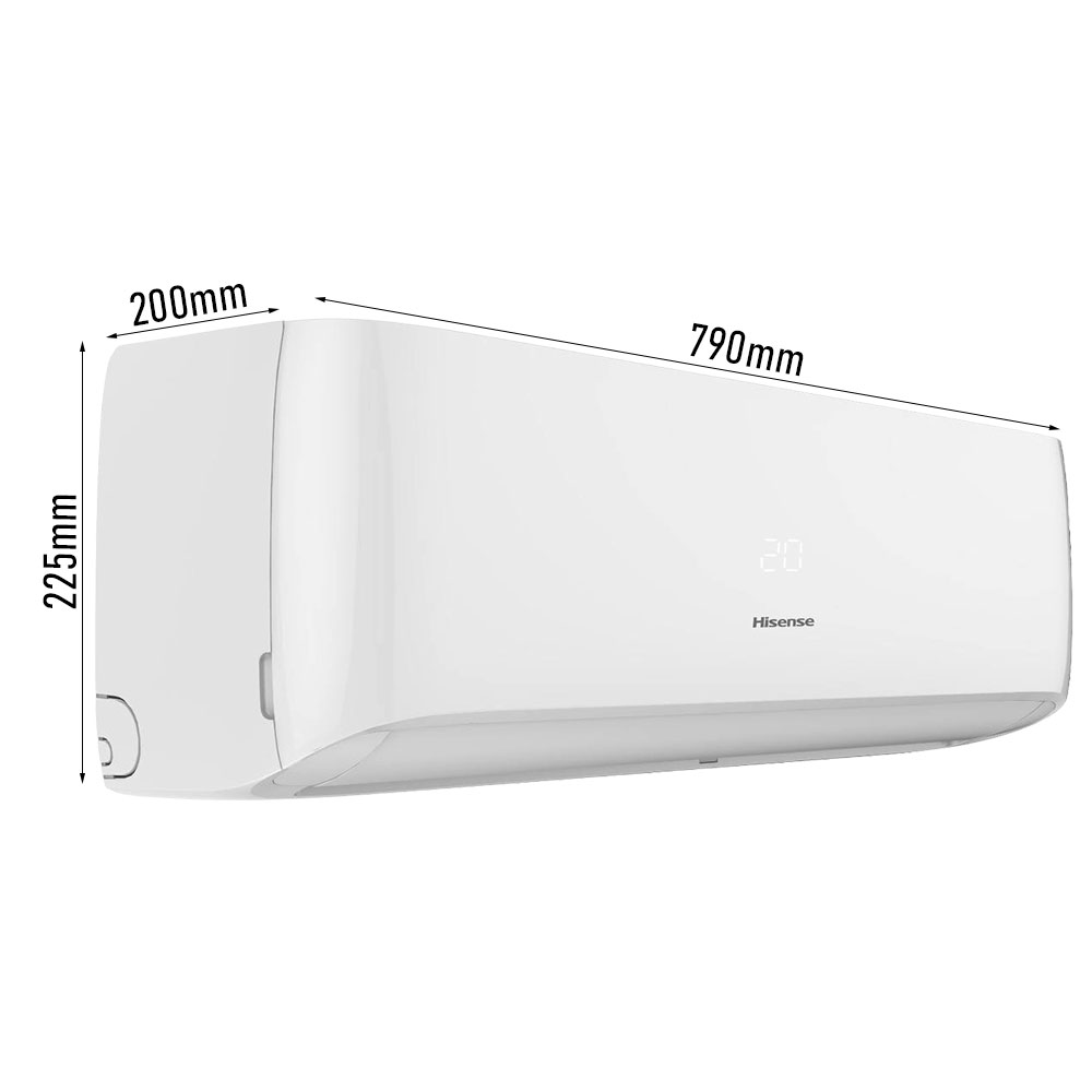 Hisense 5-Star Energy Saving 10000 BTU WIFI SMART Inverter AC Model: AS-10TR4RLRCA00 - Image 12