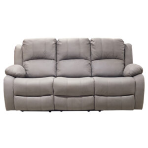 Koumo 3 Seat Air Fabric Recliner Sofa Model No: KM-15188 Colour: Brown