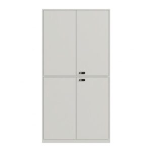 4 Door Steel Cabinet - Grey